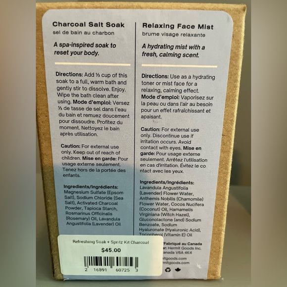 Soak & Spritz Kit - Hermit (relaxing scent) - Picture 3 of 6